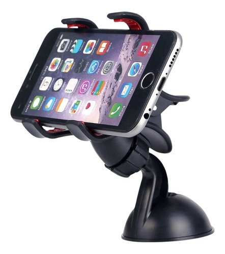 Soporte Universal Auto Para Celular GPS y Mp4 Con Pinza 360º