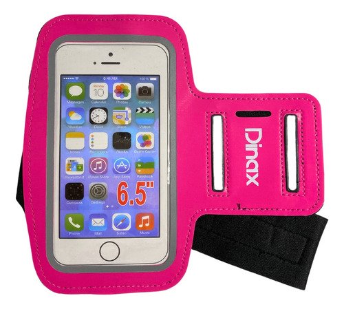 Brazalete Y Funda Porta Celular Táctil Impermeable Deportivo
