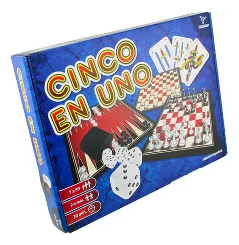 Juego de Mesa 5 en 1