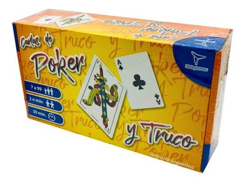 Juego de Cartas Poker y Truco