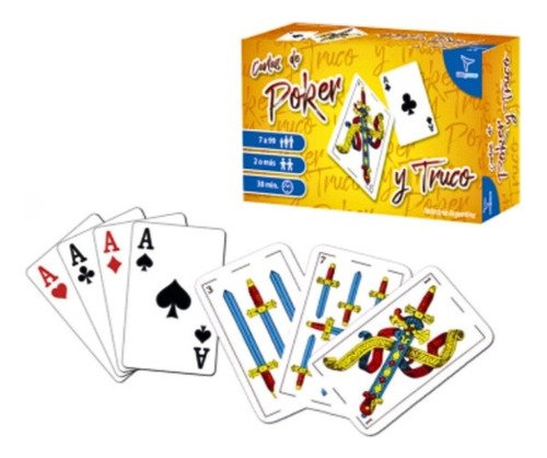 Juego de Cartas Poker y Truco