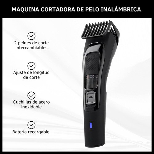 Maquina de Cortar Pelo Inalámbrica