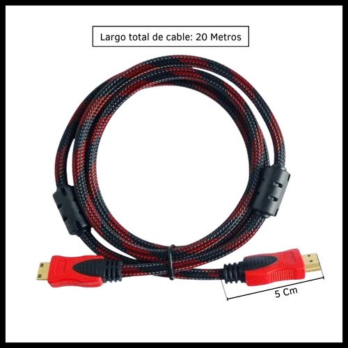 Cable HDMI Mallado 20m