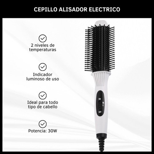 Cepillo Alisador Eléctrico