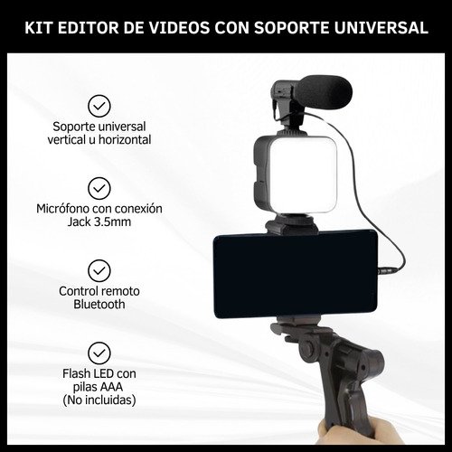 Kit Editor de Videos