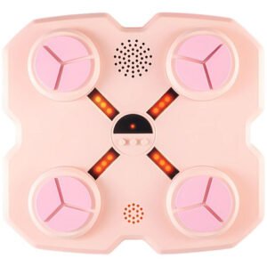Consola de Boxeo Musical Recargable Bluetooth Para Niños