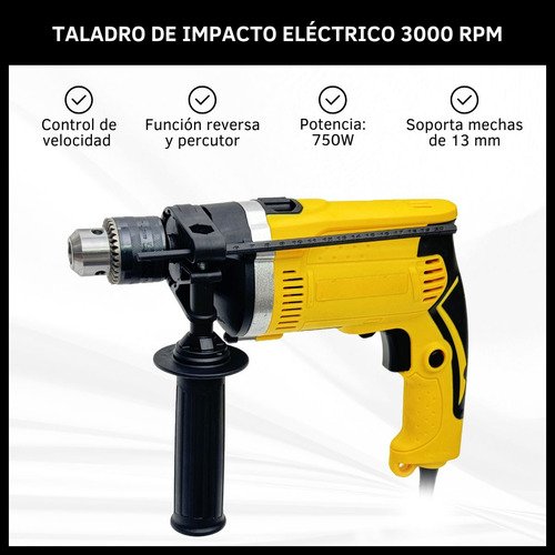 Taladro Percutor De 750w