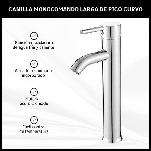 Grifería Monocomando para Baño