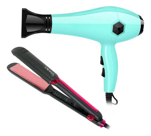 Combo Secador De Pelo + Planchita