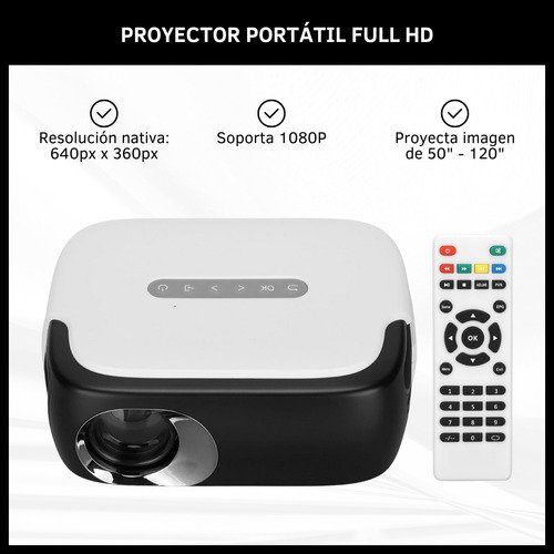 Proyector Mini Portátil Full HD