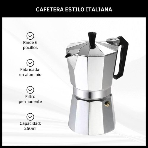 Cafetera Estilo Italiana