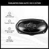 Parlantes para Auto Coaxiales
