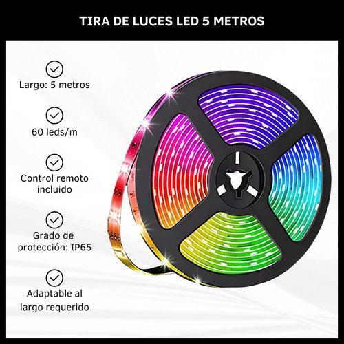 Tira de Luces LED de 5 Metros
