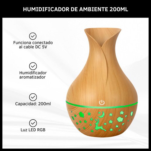 Humidificador Difusor Aromático