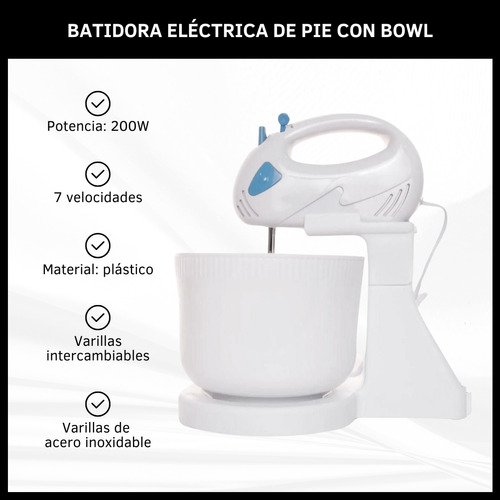 Batidora de Mano & Amasadora Eléctrica