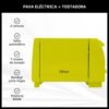 Pava Eléctrica Corte Mate + Tostadora