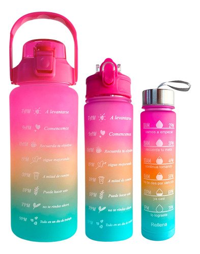 Set de Botellas Degradé