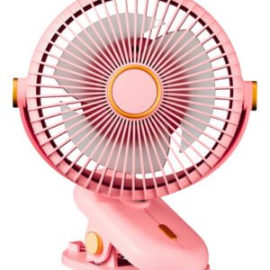 Ventilador Mini Portátil Clip Recargable