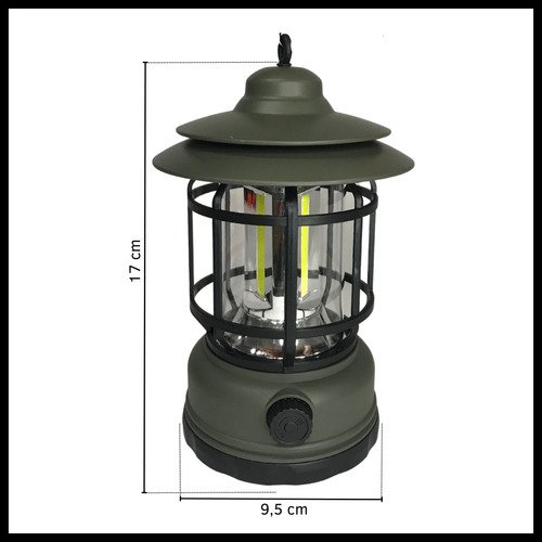 Lámpara Farol Portátil Luz LED