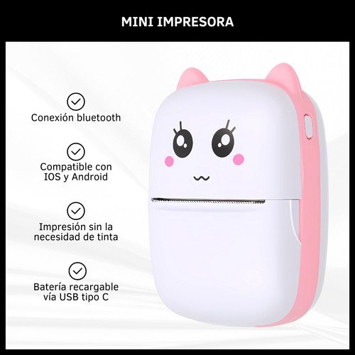 Mini Impresora Portátil
