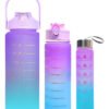 Set de Botellas Motivacionales Degrade