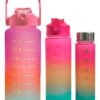 Set de Botellas Motivacionales Degrade