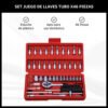 Juego de Llaves Tubo x46 Piezas