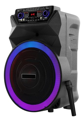 Parlante Bluetooth con Luces y Micrófono