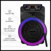 Parlante Bluetooth con Luces y Micrófono