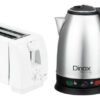 Pava Eléctrica Corte Mate + Tostadora