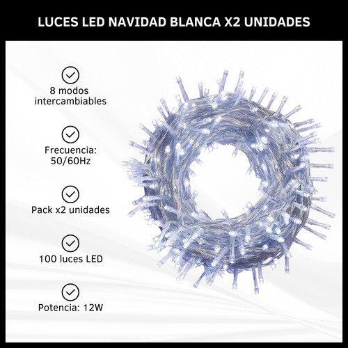 Luces Navideñas de Decoración