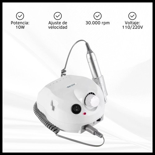 Cabina UV LED Para Uñas y Torno Eléctrico Profesional