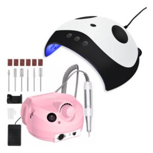 Cabina UV LED Para Uñas y Torno Eléctrico Profesional