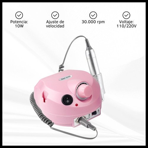 Cabina UV LED Para Uñas y Torno Eléctrico Profesional