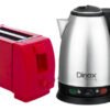 Pava Eléctrica Corte Mate + Tostadora