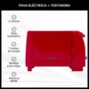 Pava Eléctrica Corte Mate + Tostadora