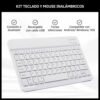 Combo Teclado y Mouse Inalámbrico Bluetooth