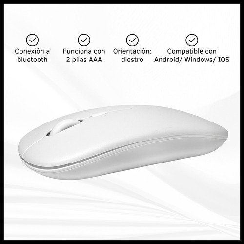 Combo Teclado y Mouse Inalámbrico Bluetooth