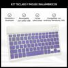 Combo Teclado y Mouse Inalámbrico Bluetooth