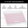 Combo Teclado y Mouse Inalámbrico Bluetooth