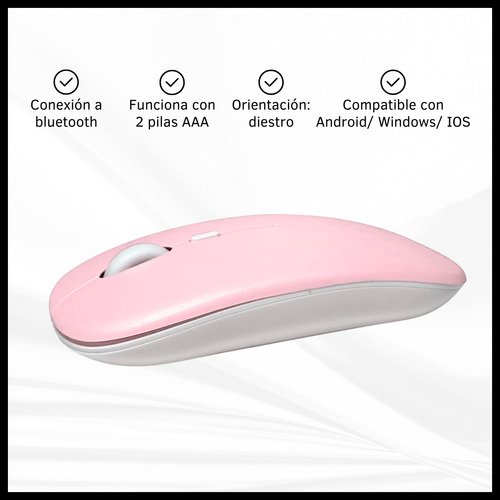 Combo Teclado y Mouse Inalámbrico Bluetooth
