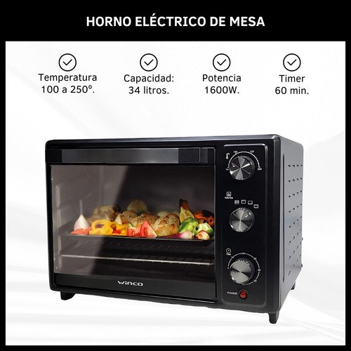 Horno Eléctrico Winco