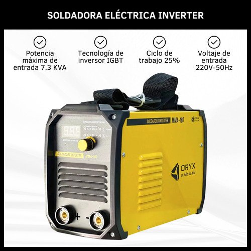 Soldadora Inverter Eléctrica 7.3kva