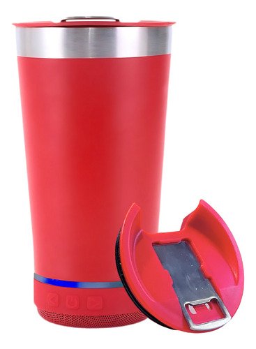 Vaso Térmico con Parlante Bluetooth