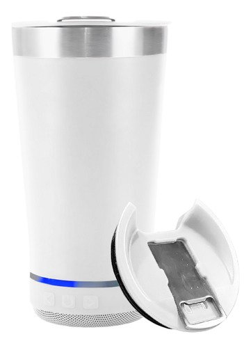 Vaso Térmico con Parlante Bluetooth