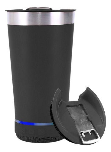 Vaso Térmico con Parlante Bluetooth