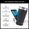 Vaso Térmico con Parlante Bluetooth