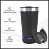 Vaso Térmico con Parlante Bluetooth