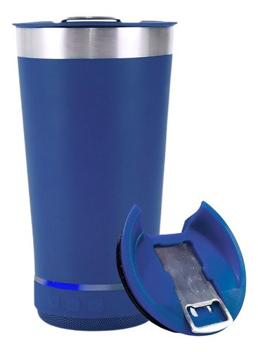 Vaso Térmico con Parlante Bluetooth
