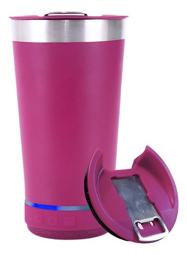 Vaso Térmico con Parlante Bluetooth